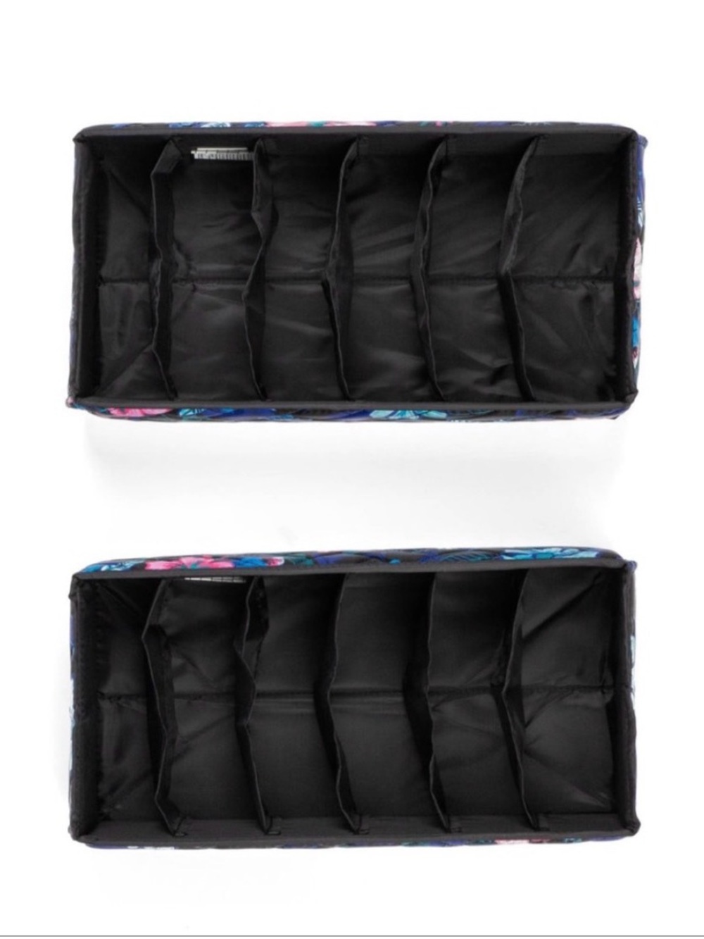 Lug Dolly 2-Piece 6 Pocket Drawer Organizer Set Resort Black  NWT - Picture 7 of 7